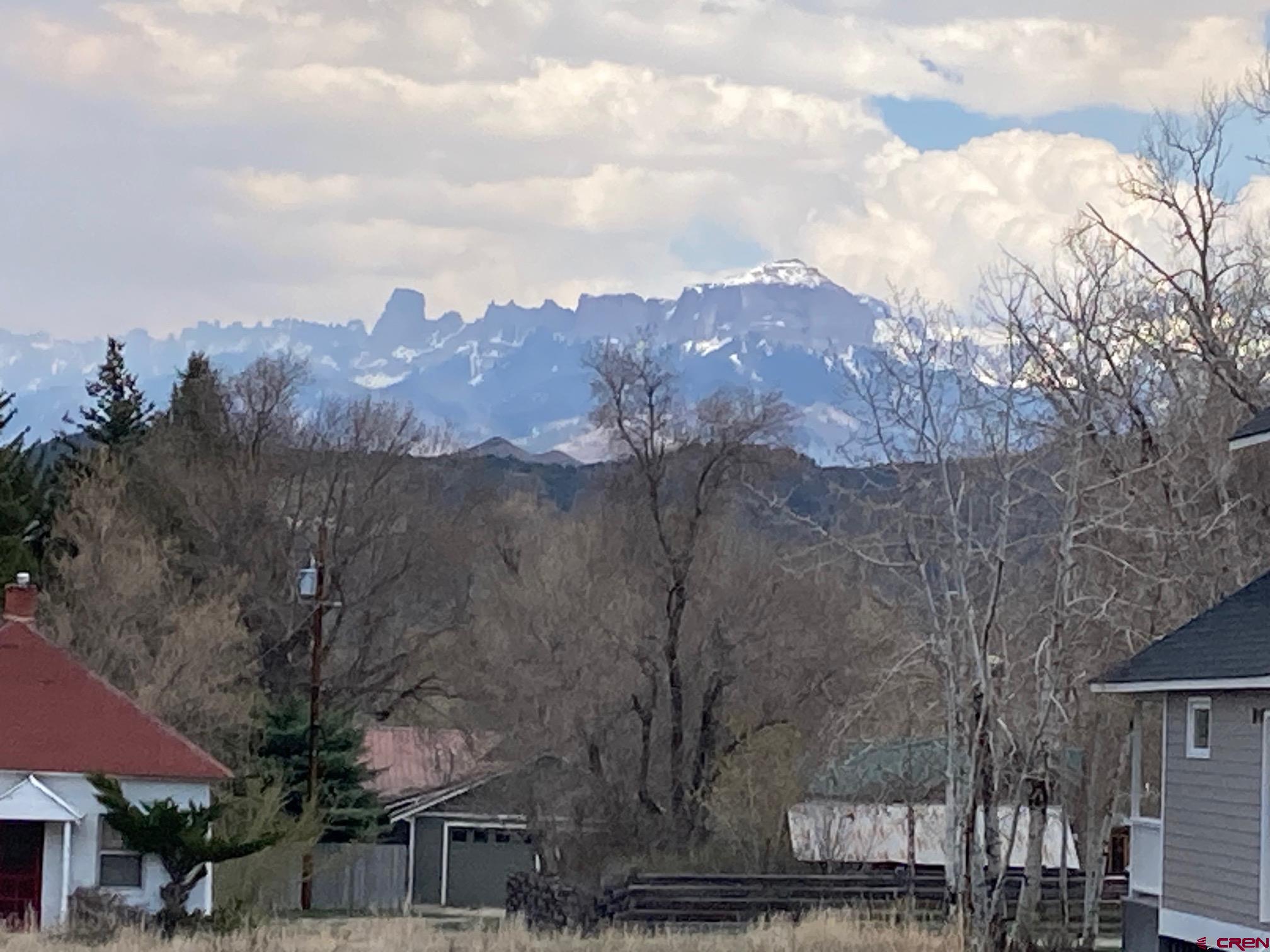 134 South Charlotte Street Ridgway, CO 81432 - Photo 11 of 23 an aerial view of residential houses and wooden fence