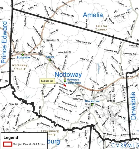 $42,000 | 0 West Courthouse Road, Crewe, VA 23930