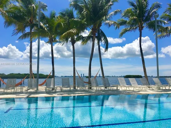 a view of ocean with outdoor area