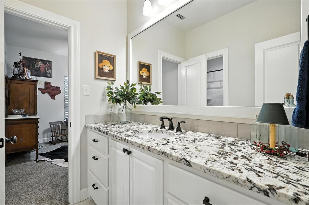 136 Dove Run Tuscola, TX 79562 - Photo 28 of 37 Bathroom featuring vanity and baseboards