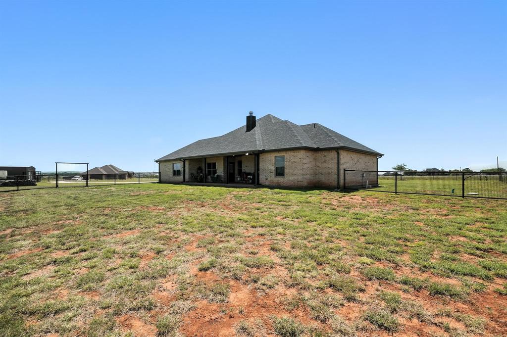 136 Dove Run Tuscola, TX 79562 - Photo 34 of 37 Rear view of house
