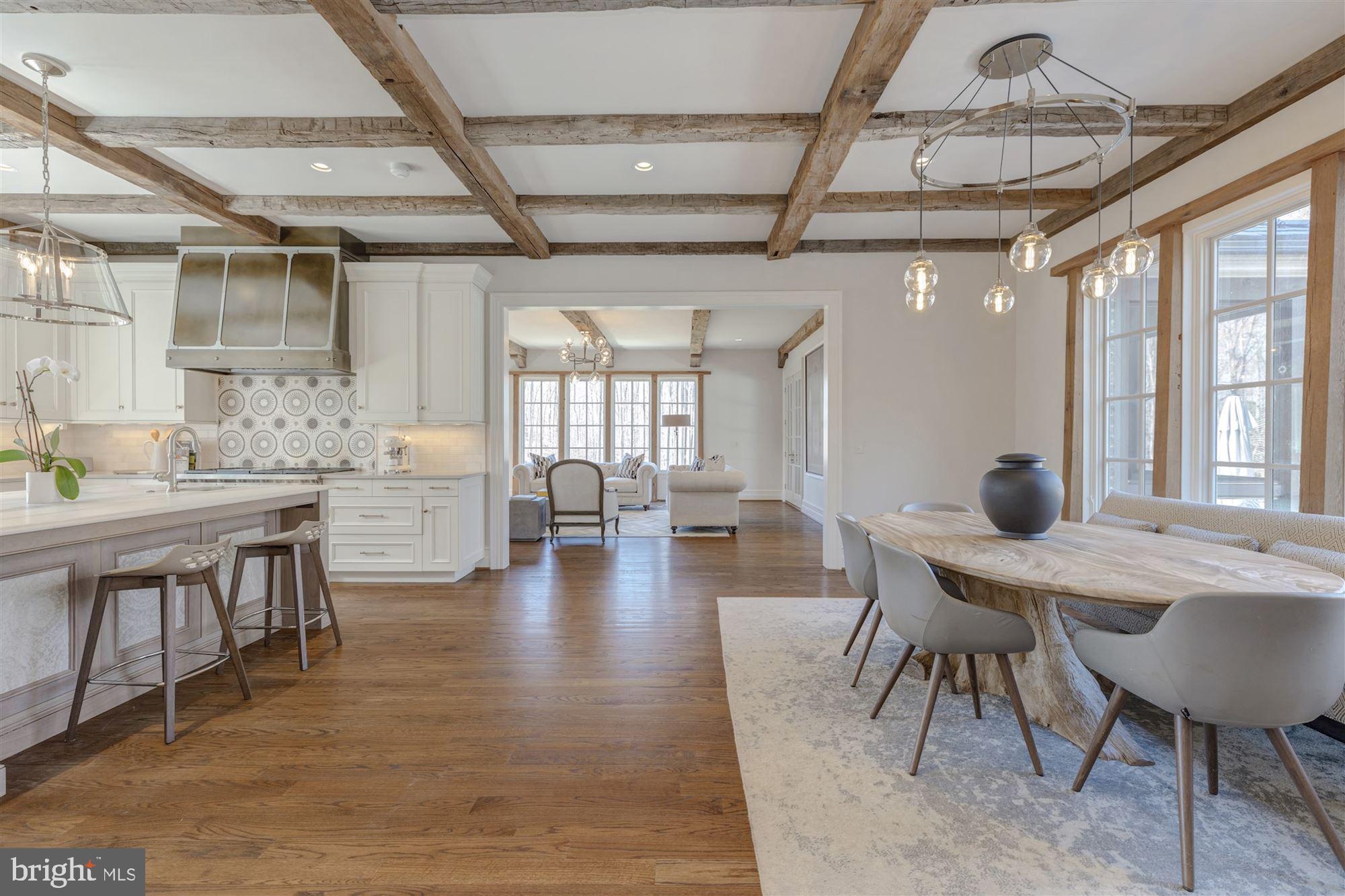 7720 Georgetown Pike McLean, VA 22102 - Photo 17 of 70 Reclaimed Wood Beams