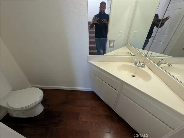a bathroom with a sink and a toilet
