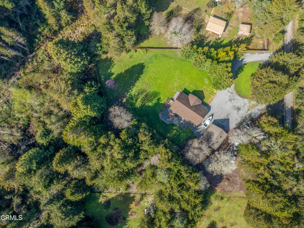 31195 Brush Creek Road Fort Bragg, CA 95437 - Photo 34 of 36 Aerial of Home
