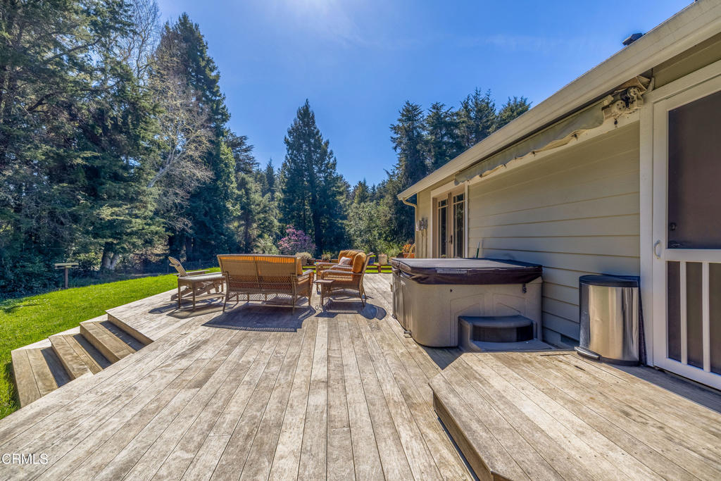 31195 Brush Creek Road Fort Bragg, CA 95437 - Photo 9 of 36 Rear Deck