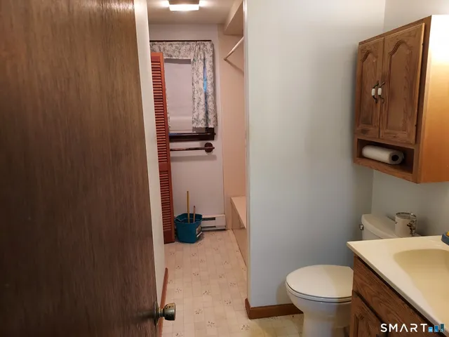 a bathroom with a sink and a toilet