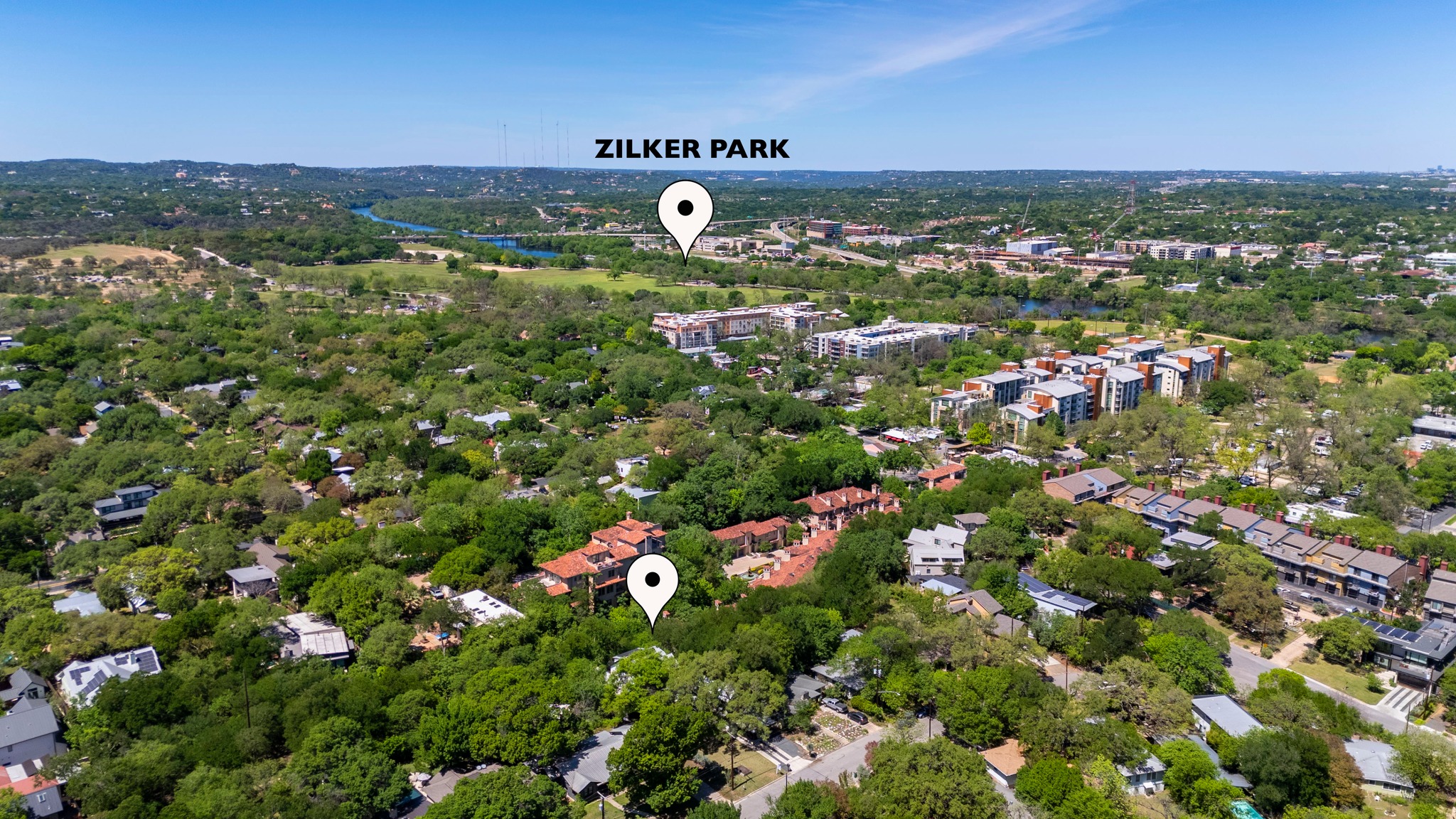 700 Jessie Street Austin, TX 78704 - Photo 37 of 40 View of property location with a nearby body of water