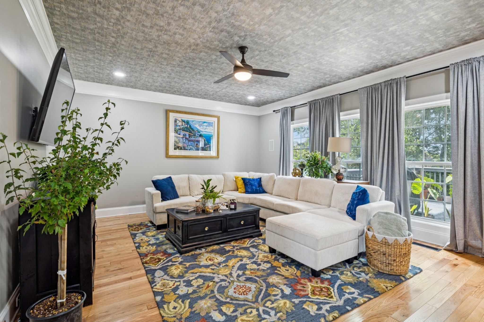 1617 Fair House Road Spring Hill, TN 37174 - Photo 7 of 31 a living room with furniture and a large window