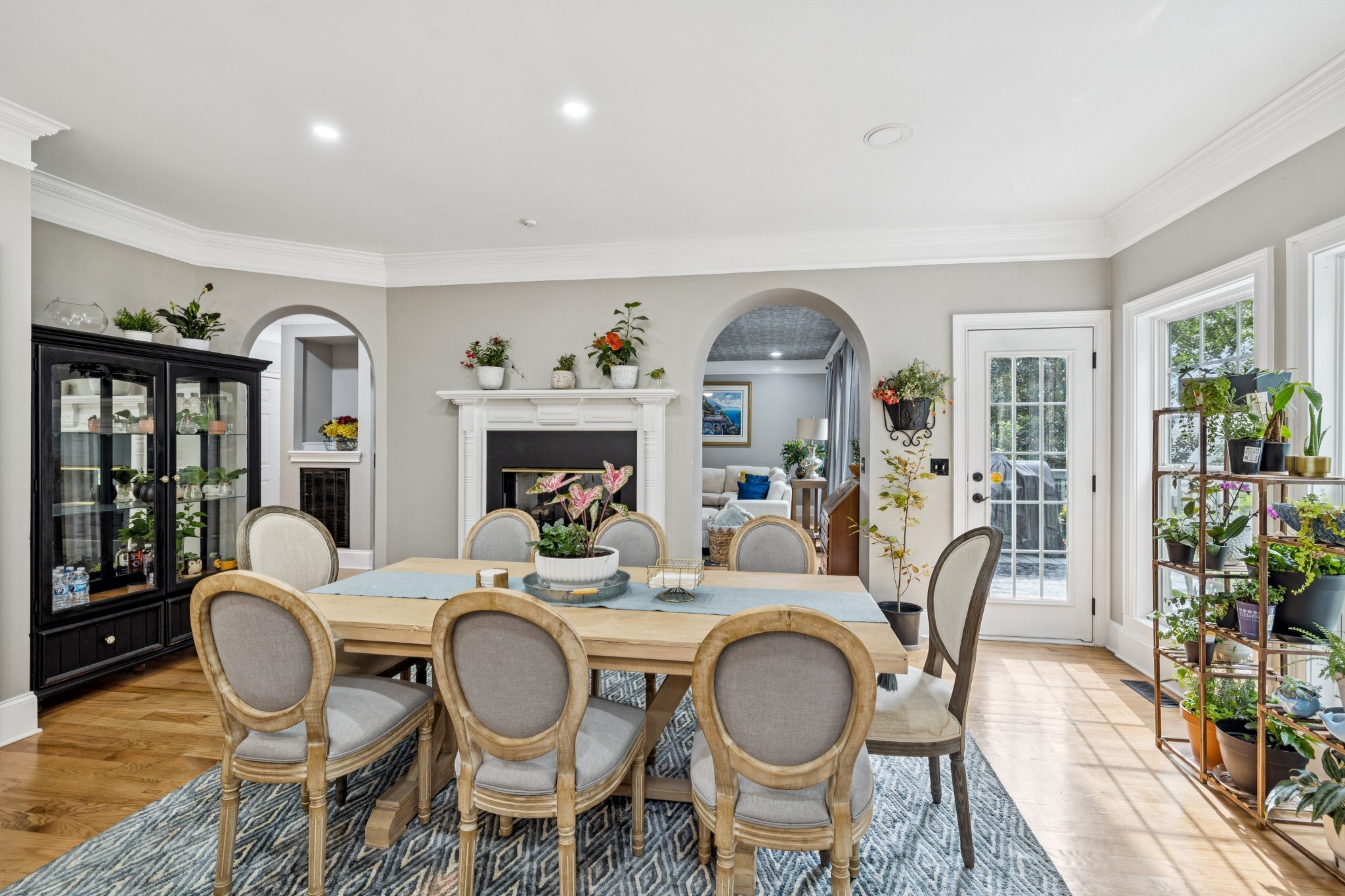 1617 Fair House Road Spring Hill, TN 37174 - Photo 10 of 31 a dining room with furniture a rug and wooden floor