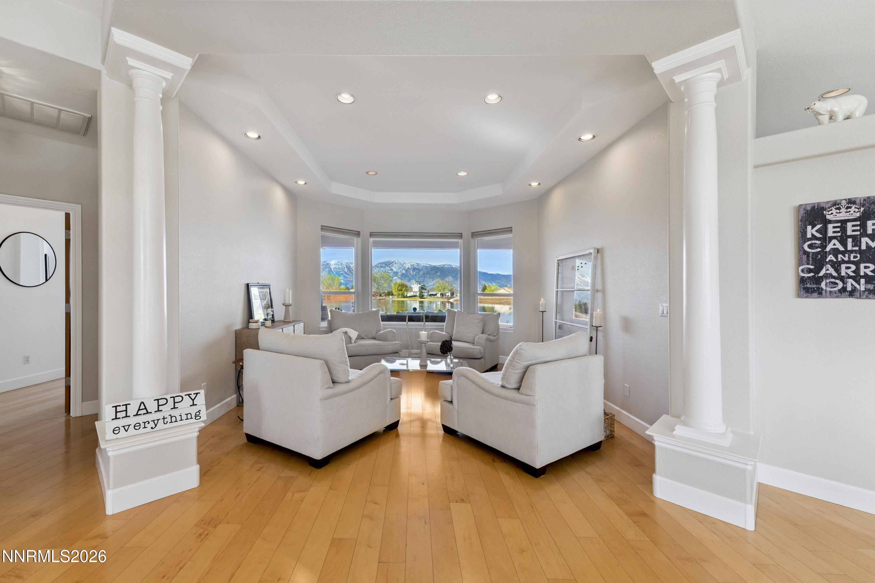 1608 East Valley Road Gardnerville, NV 89410 - Photo 5 of 54 a living room with furniture and a wooden floor