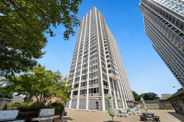 a view of a large building