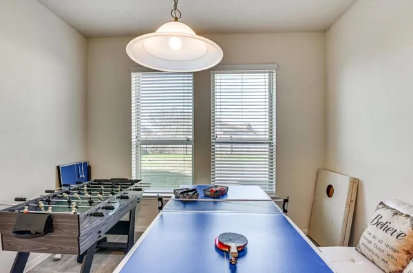 a very nice looking room with a large window