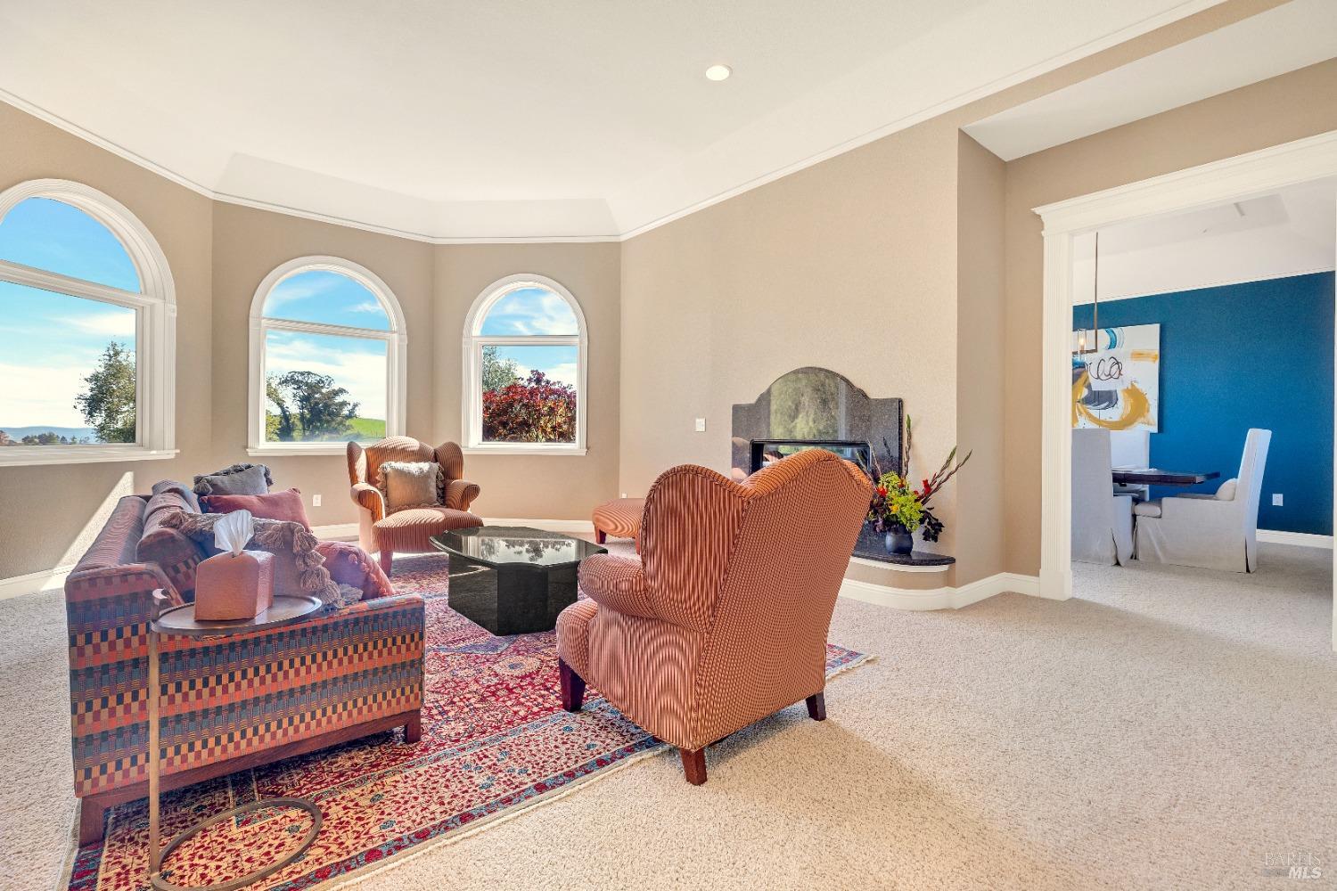 4720 Guenza Road Santa Rosa, CA 95404 - Photo 34 of 94 a living room with furniture and a large window