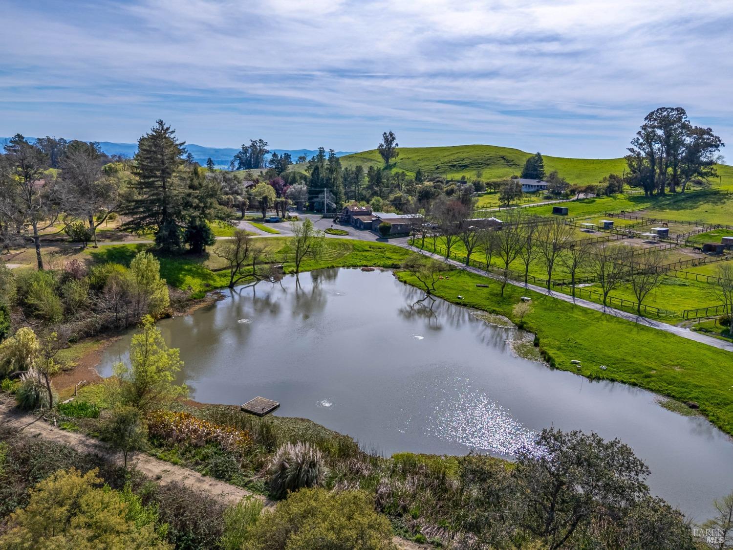 4720 Guenza Road Santa Rosa, CA 95404 - Photo 75 of 94 a view of a lake with a city