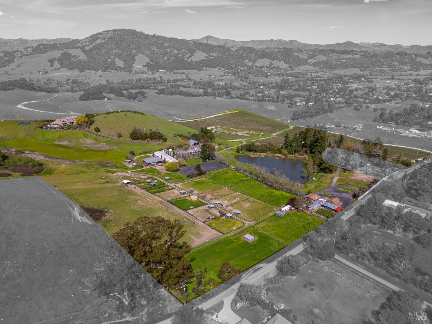 4720 Guenza Road Santa Rosa, CA 95404 - Photo 79 of 94 a view of an aerial view of residential houses with outdoor space