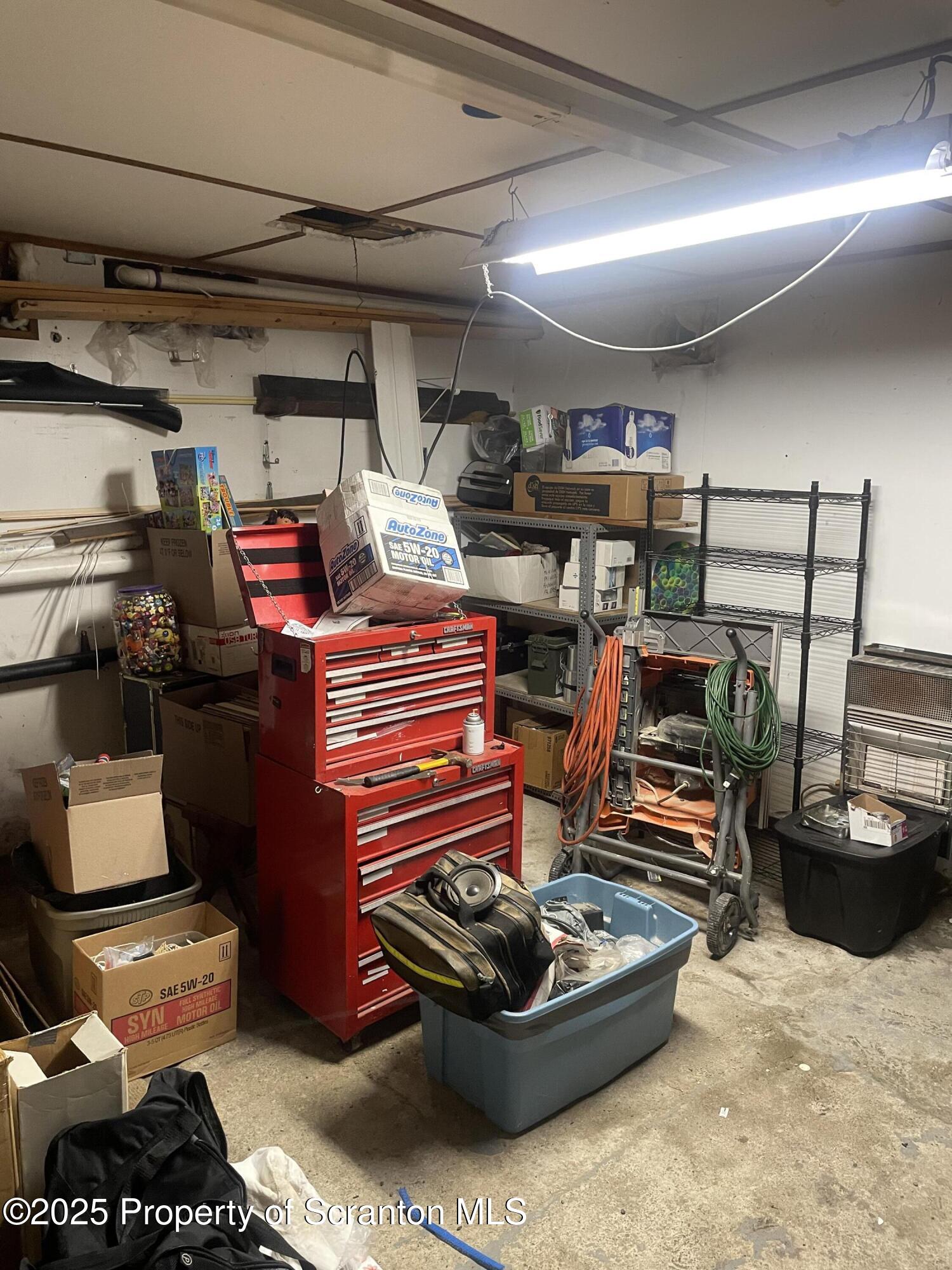 841 Hill Street Archbald, PA 18403 - Photo 20 of 22 a room with storage and utility