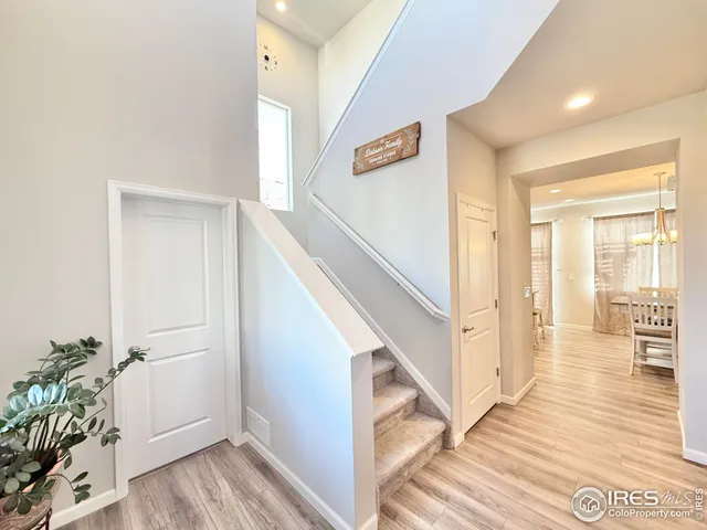 a view interior of the house and wooden floor