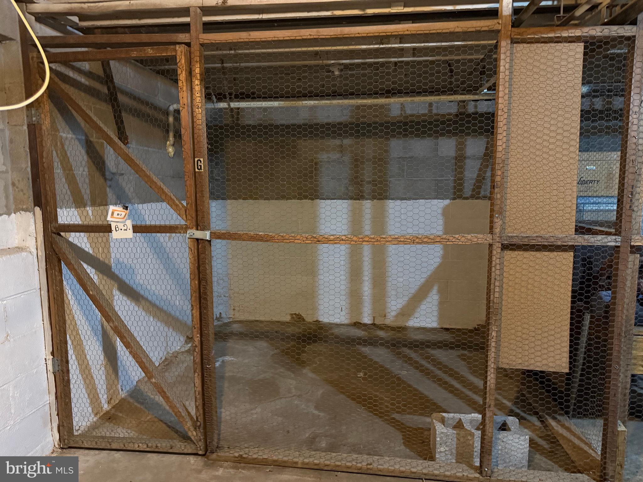 27 Wallingford Avenue Wallingford, PA 19086 - Photo 15 of 17 Secure storage space with metal mesh gate.