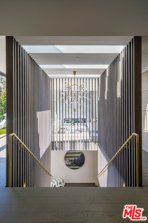 1717 Rising Glen Road Los Angeles, CA 90069 - Photo 25 of 30 a view of a black and white floor to ceiling window