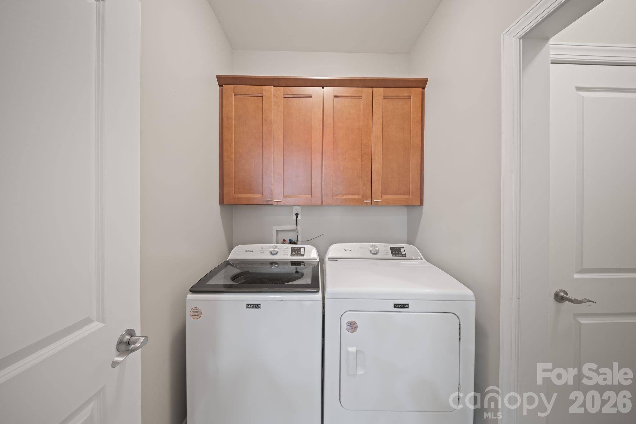 14 Rose Creek Road Leicester, NC 28748 - Photo 26 of 42 a utility room with dryer and washer
