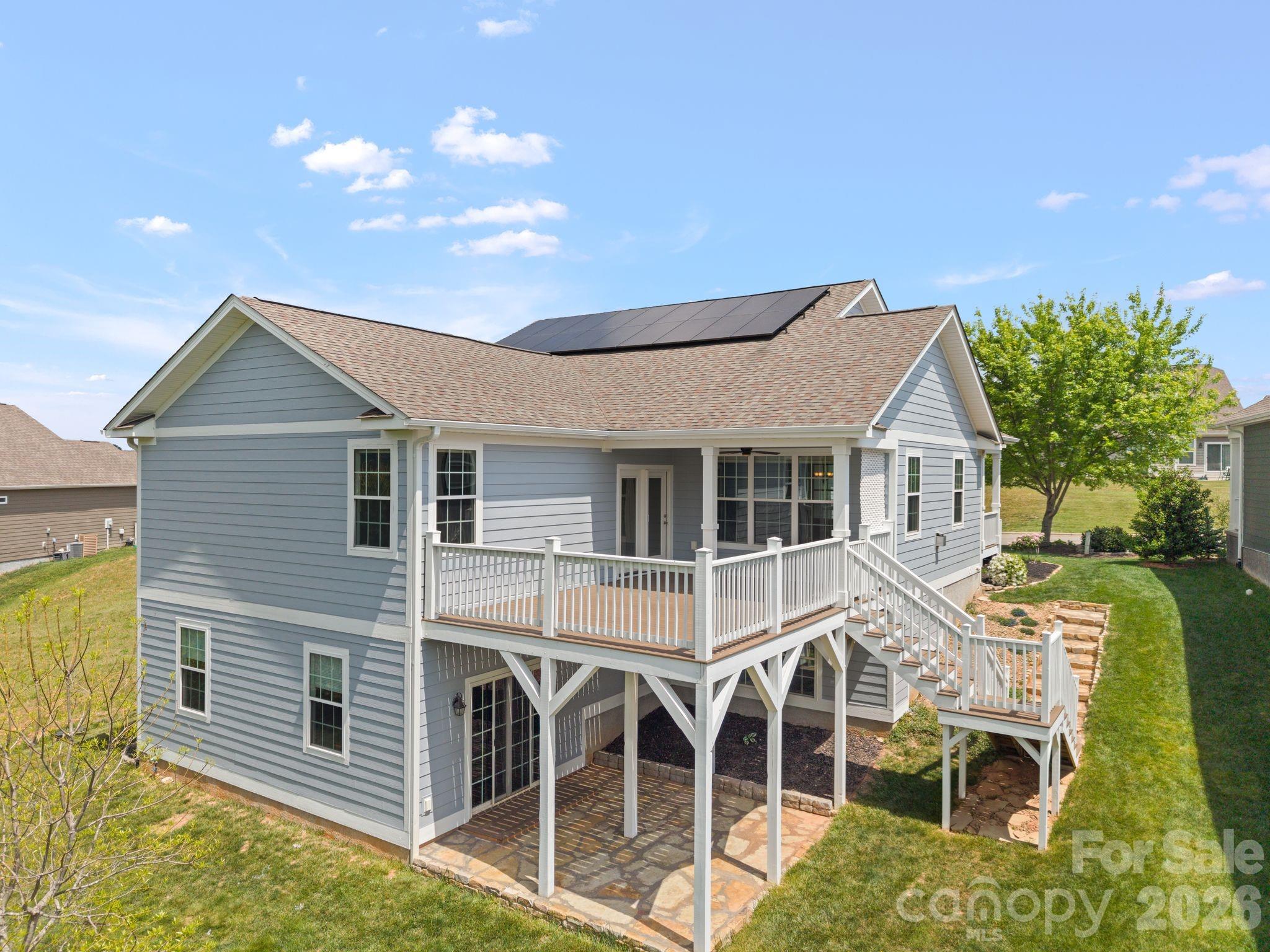 14 Rose Creek Road Leicester, NC 28748 - Photo 39 of 42 a front view of a house with a yard