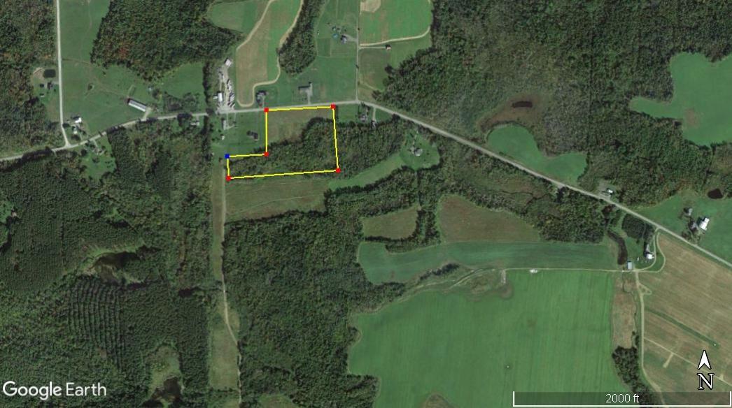 674 Ludlow Road Houlton, ME 04730 - Photo 1 of 6 10 acre ludlow road aerial