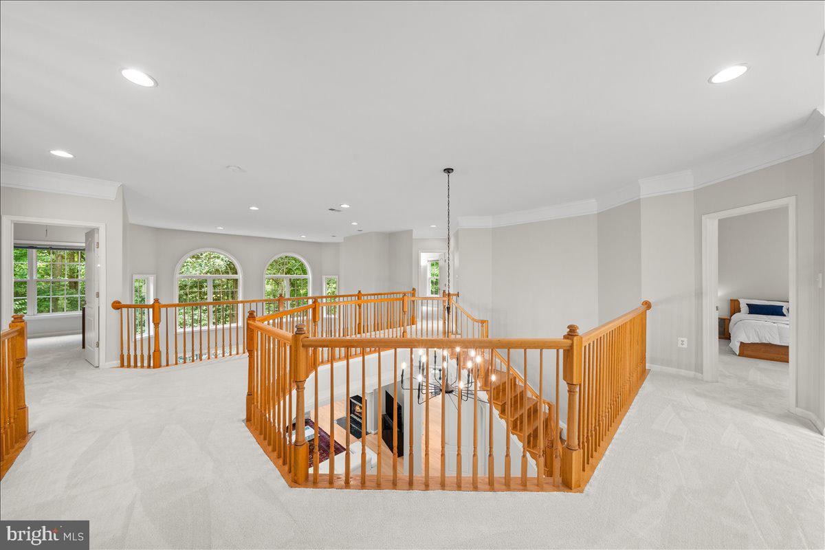 7136 Ayers Meadow Lane Springfield, VA 22150 - Photo 20 of 53 Upper Stairwell Bridge