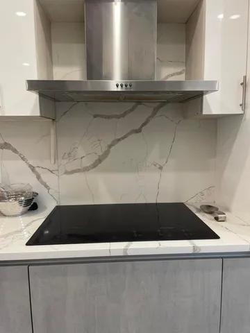 a close view of kitchen sink