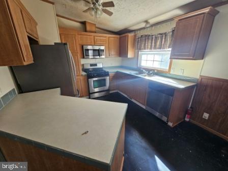 2110 Mays Landing Road, Unit WALL Millville, NJ 08332 - Photo 6 of 18 a living room with stainless steel appliances furniture a window and a kitchen view
