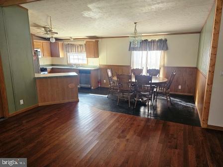 2110 Mays Landing Road, Unit WALL Millville, NJ 08332 - Photo 8 of 18 a kitchen with stainless steel appliances granite countertop wooden floors and white walls