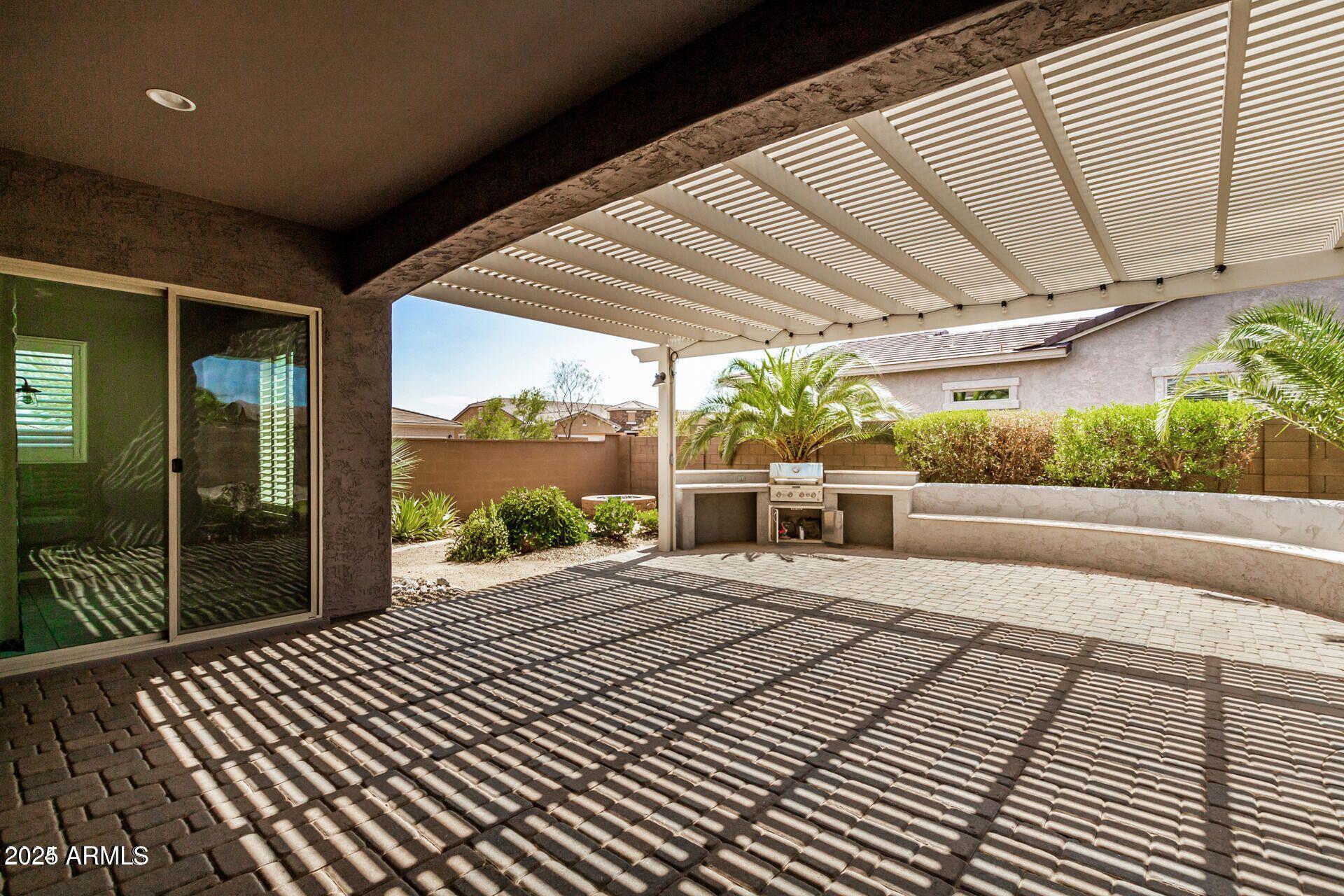 15430 South 183rd Lane Goodyear, AZ 85338 - Photo 35 of 66 Covered Patio with Pergola