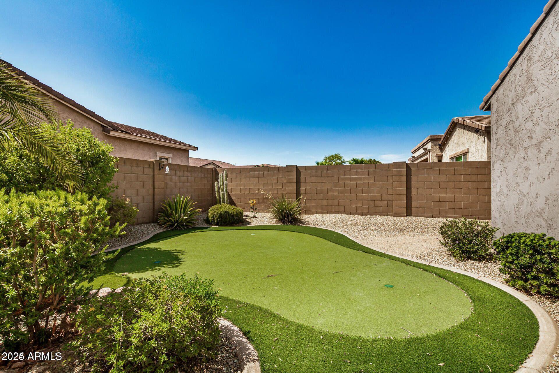 15430 South 183rd Lane Goodyear, AZ 85338 - Photo 38 of 66 Custom Putting Green