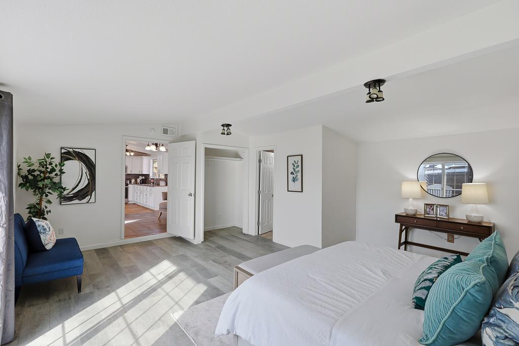 2675 Leeward Street Hayward, CA 94545 - Photo 27 of 75 a bedroom with a bed and a window