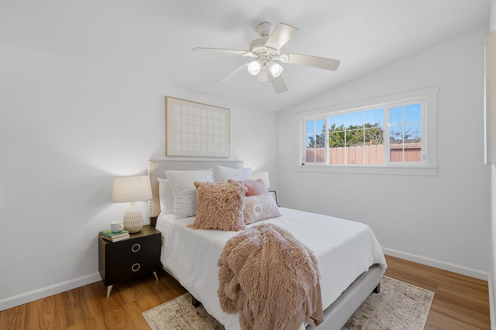 2675 Leeward Street Hayward, CA 94545 - Photo 35 of 75 a bedroom with a bed and window