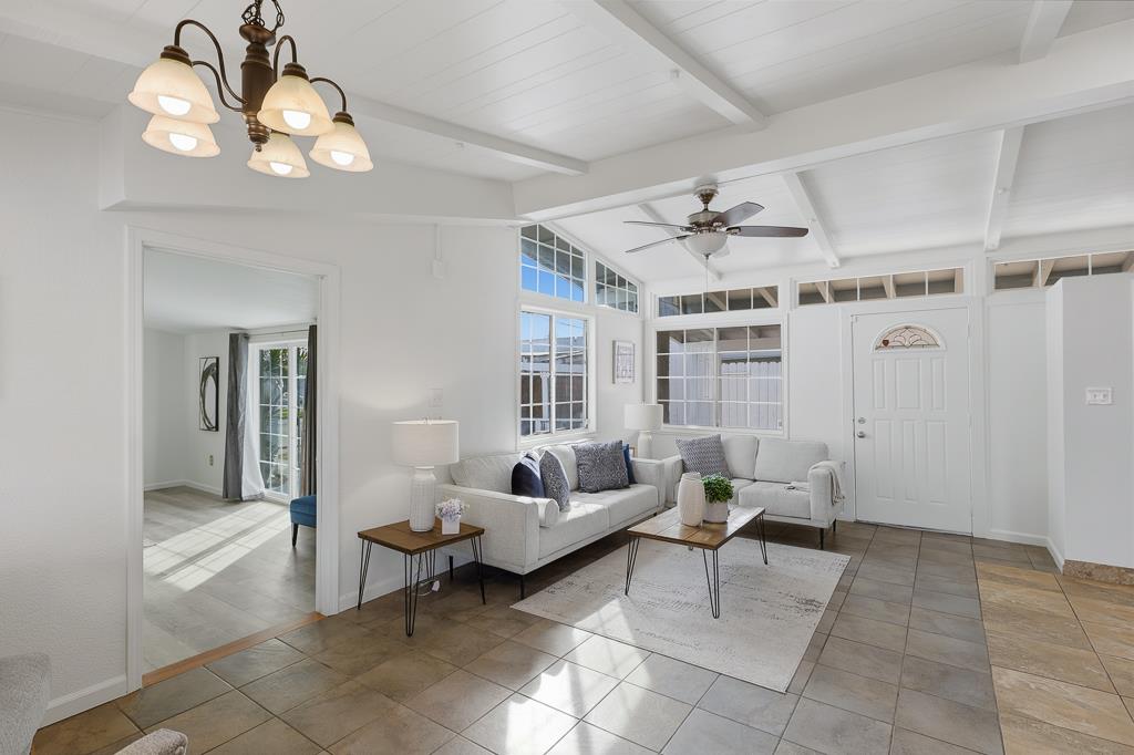 2675 Leeward Street Hayward, CA 94545 - Photo 4 of 75 a living room with furniture and a chandelier