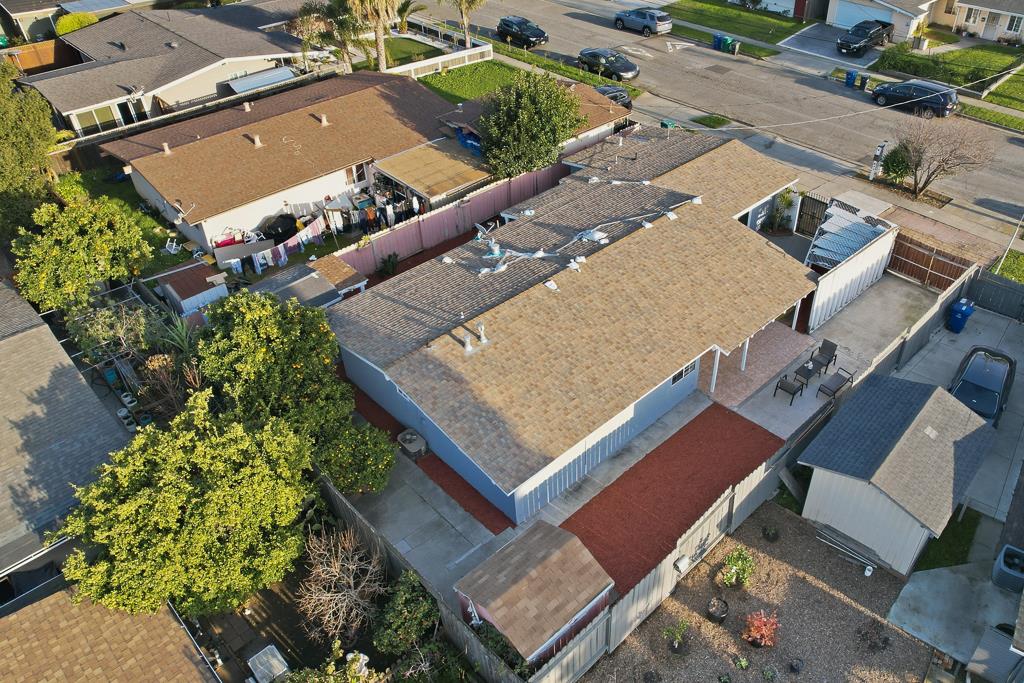 2675 Leeward Street Hayward, CA 94545 - Photo 72 of 75 an aerial view of a house with a yard