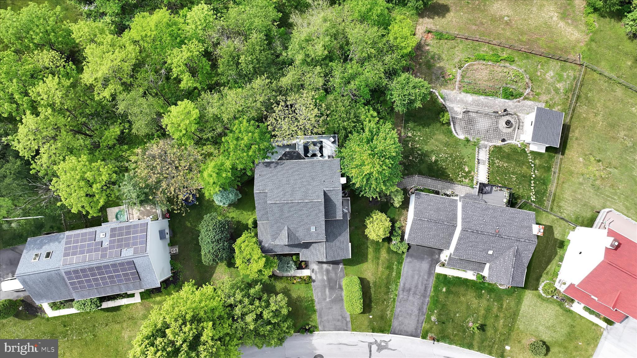 1602 Churchill Road Harrisburg, PA 17111 - Photo 6 of 61 an aerial view of a house with outdoor space and a street view