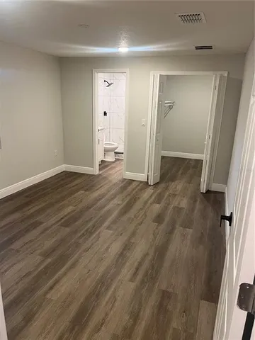 wooden floor in an empty room