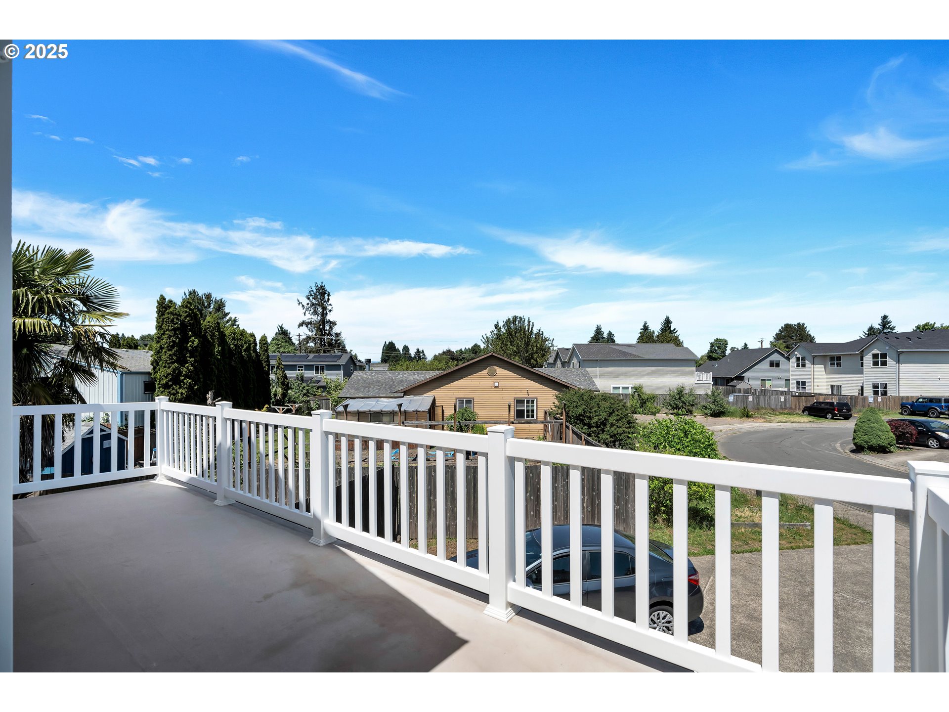 1455 Northeast Jessica Loop Hillsboro, OR 97124 - Photo 29 of 39 a view of a city from a balcony