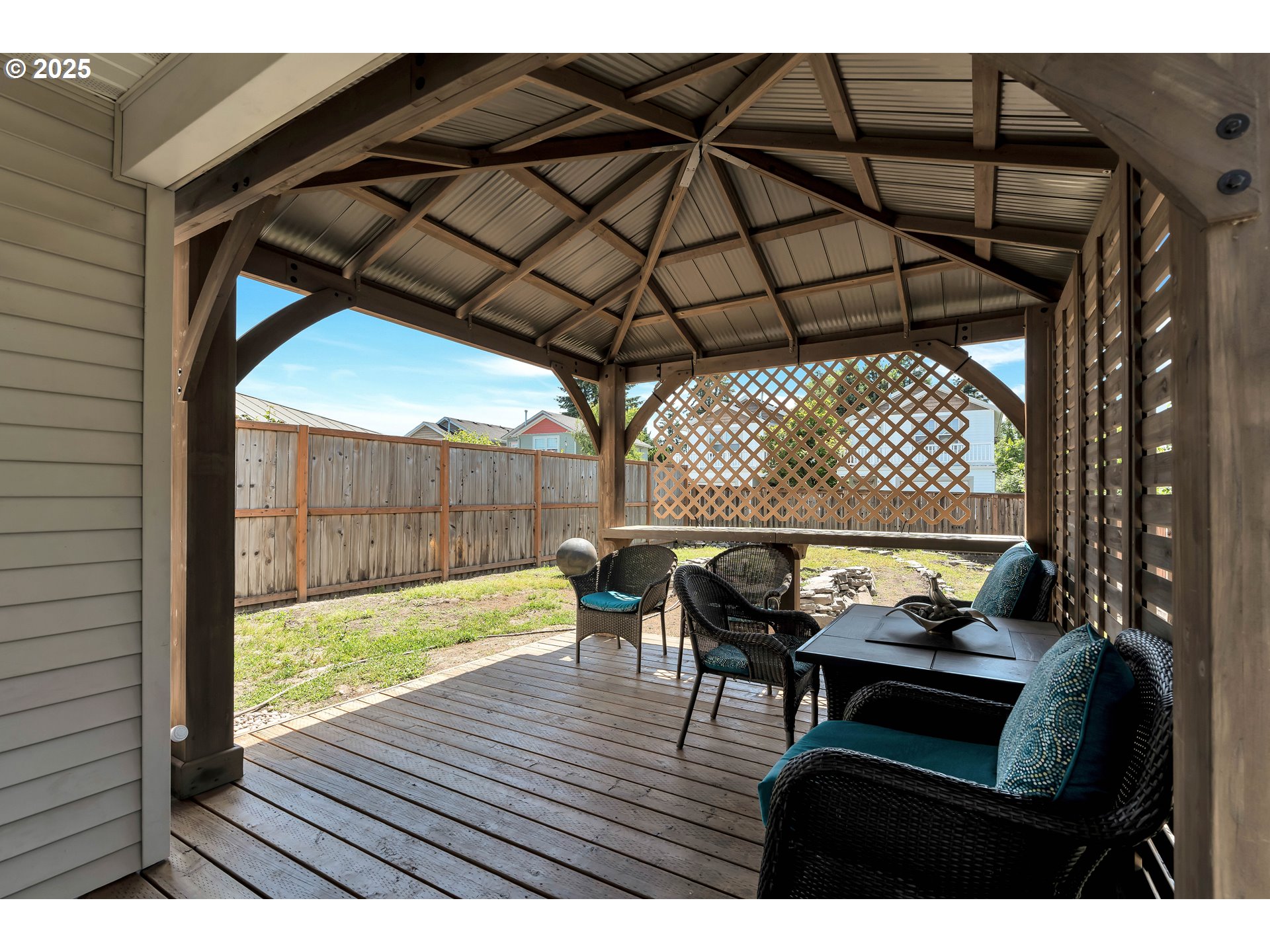 1455 Northeast Jessica Loop Hillsboro, OR 97124 - Photo 32 of 39 a view of outdoor space patio and wooden floor