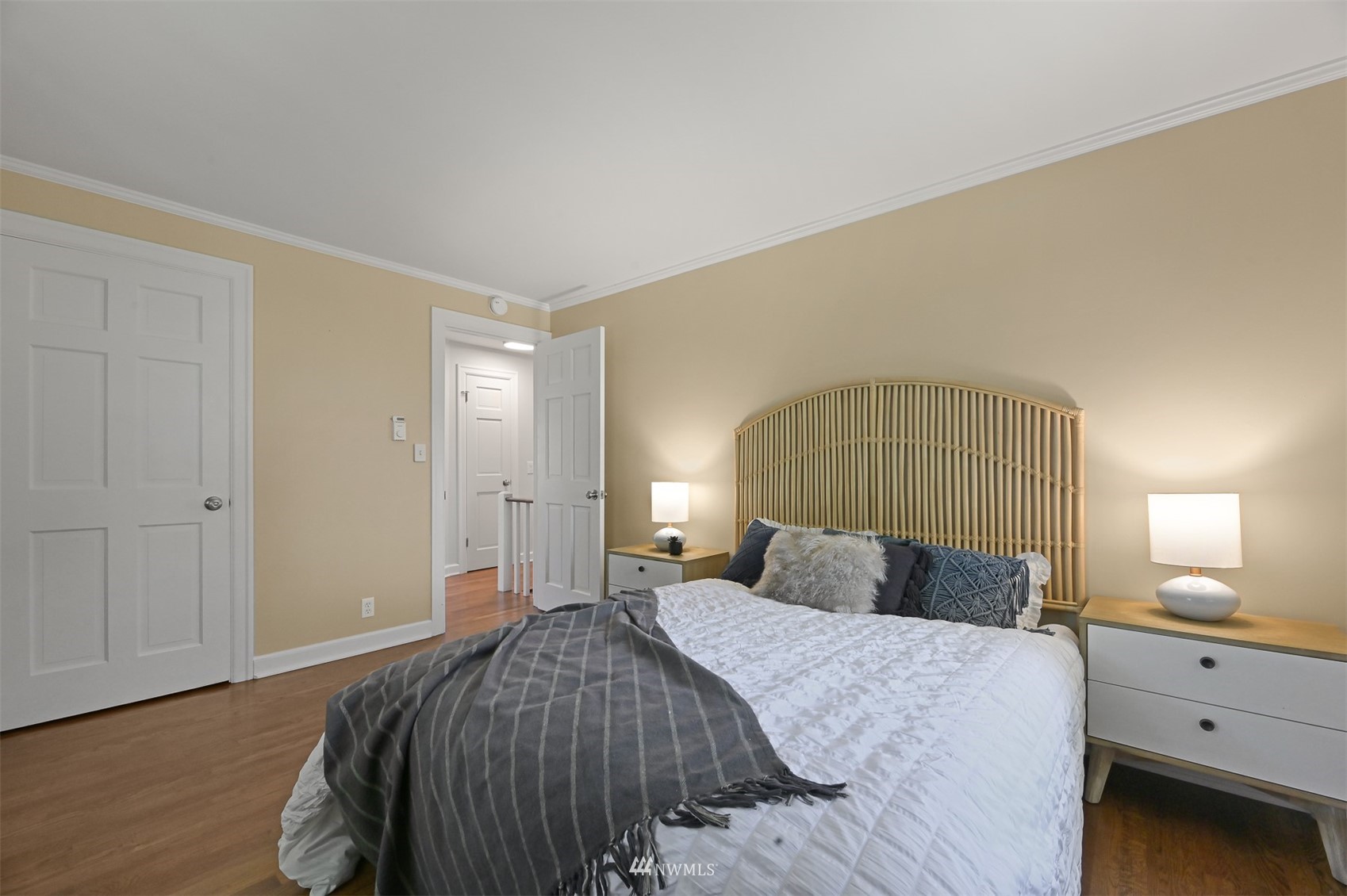 622 Everglade Road Bellingham, WA 98225 - Photo 19 of 38 a bedroom with a bed and a window