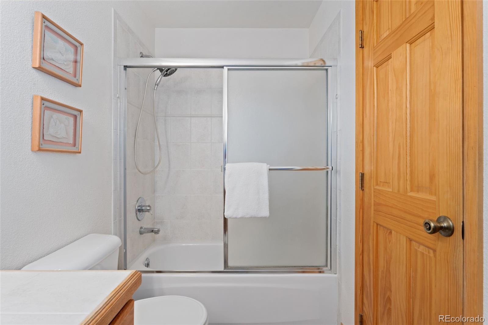 660 Coyote Circle Black Hawk, CO 80422 - Photo 21 of 46 a bathroom with a shower and a tub