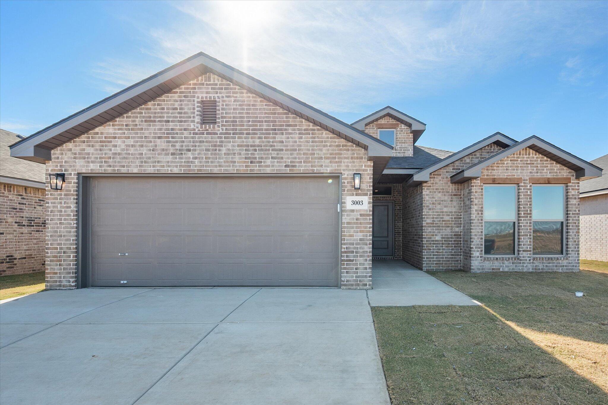 3003 138th Place Lubbock, TX 79423 - Photo 1 of 21 front view of a house