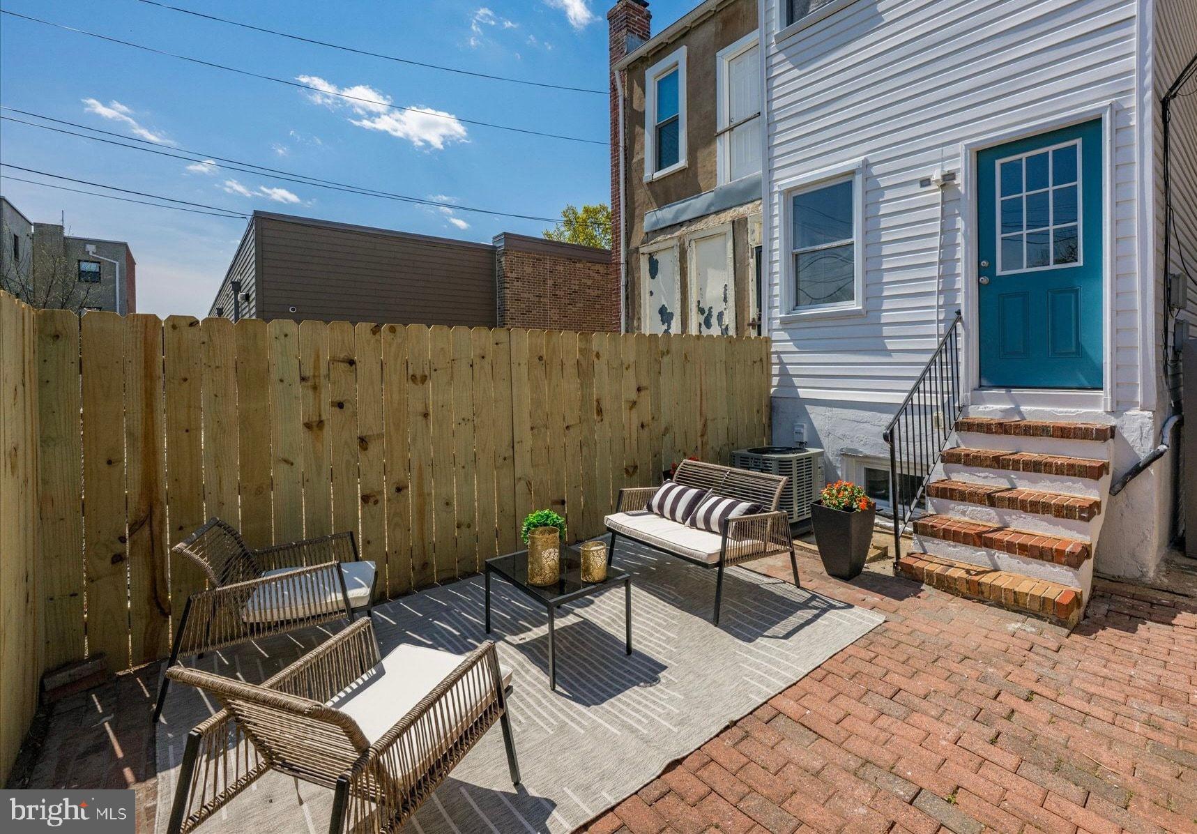 112 15th Street Southeast Washington, DC 20003 - Photo 16 of 18 Back patio with new fencing