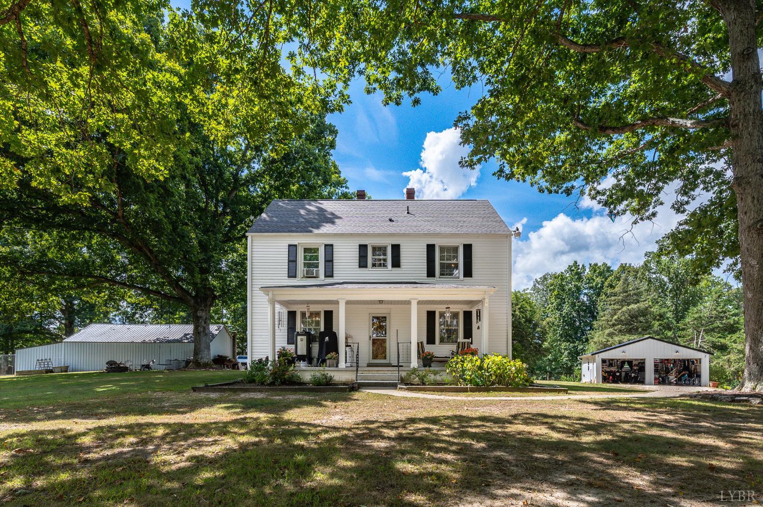5 South Fork Road Pamplin, VA 23958 - Photo 1 of 5 a front view of a house with a yard