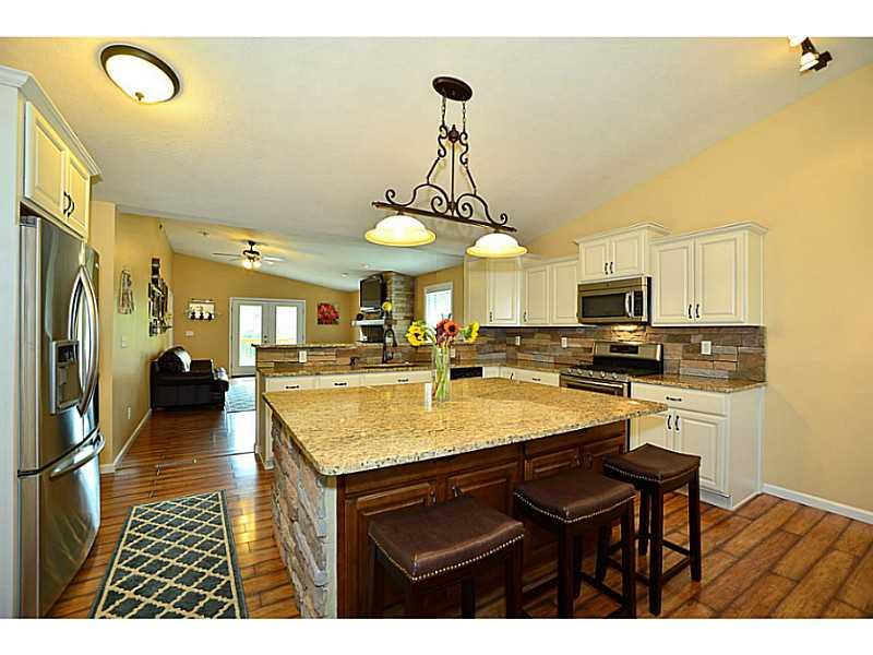 932 Mcelhaney Road Freedom, PA 15042 - Photo 5 of 25 Kitchen. The huge island offers plenty of storage and casual seating.