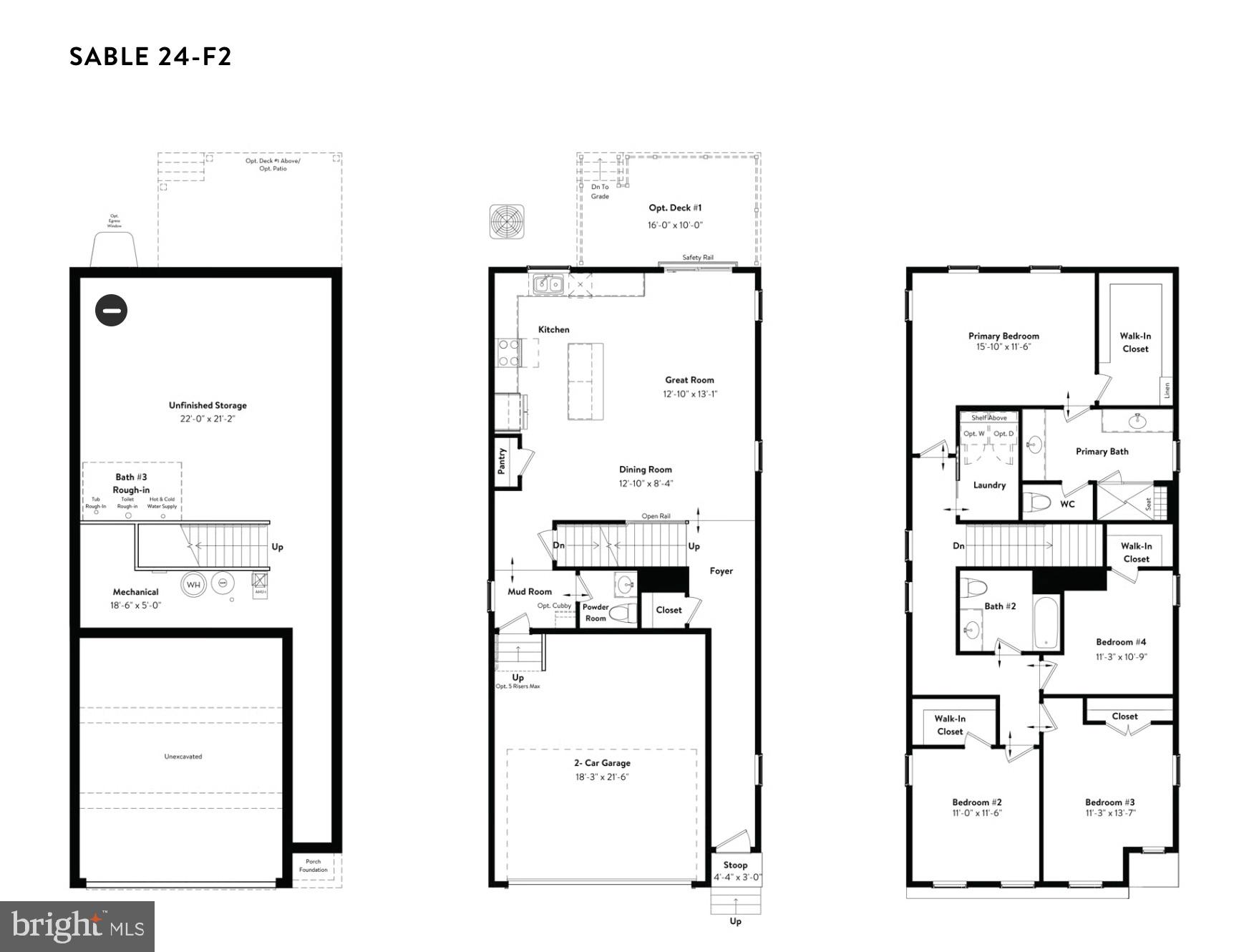 Tendulkar Court, Unit SABLE Aldie, VA 20105 - Photo 42 of 54 Sable 24-F2 All Levels Unfinished Basement