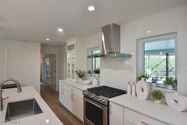 a living room with furniture fireplace and a flat screen tv