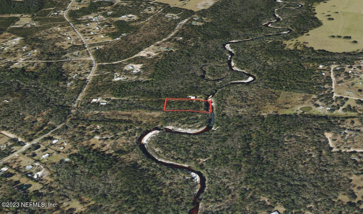 a aerial view of a house