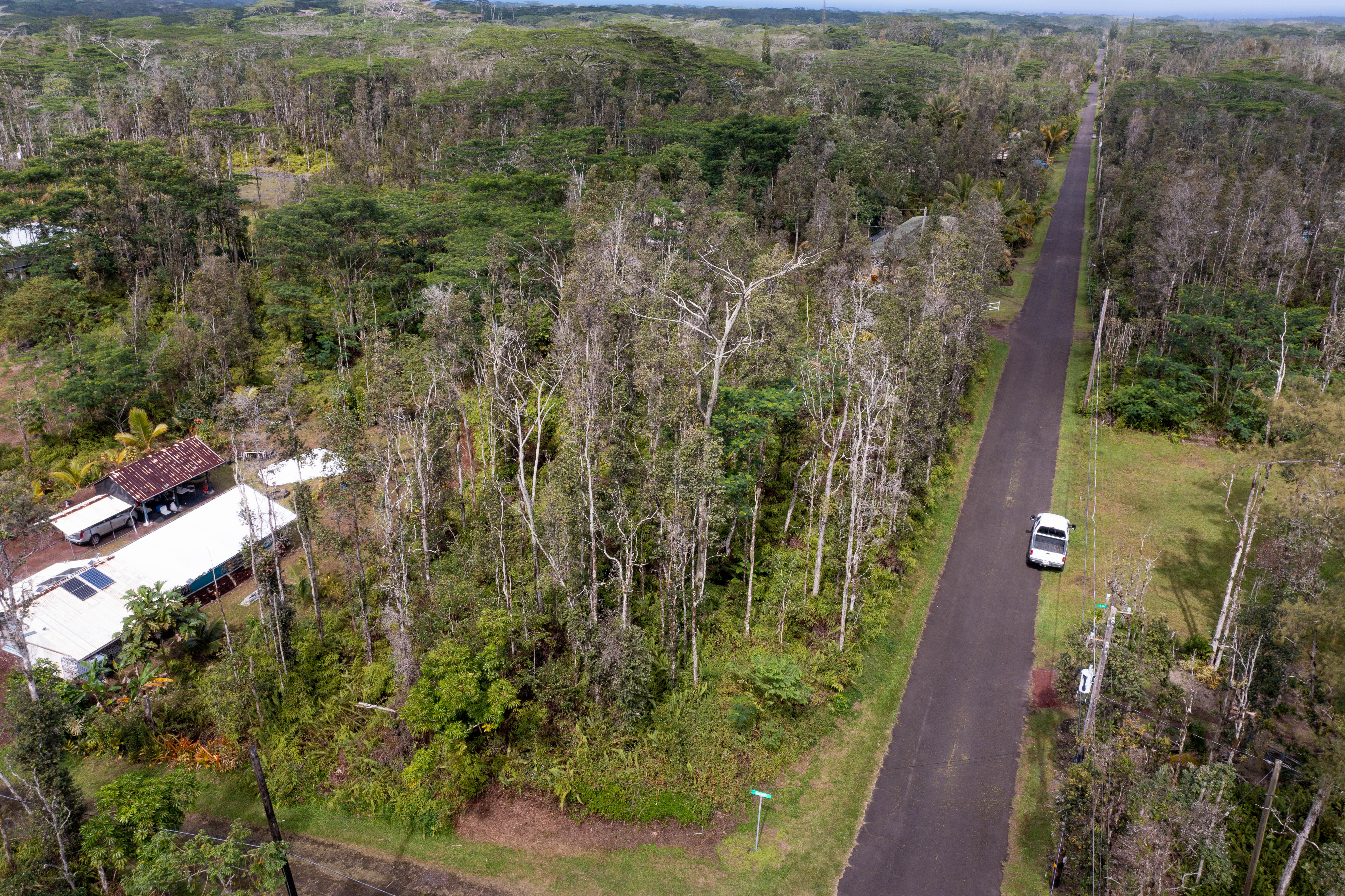 44 Seaview Road Pahoa, HI 96778 - Photo 3 of 22 a view of a yard